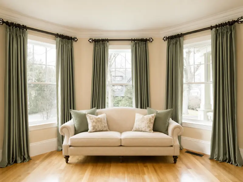 Custom curtains in Qatar