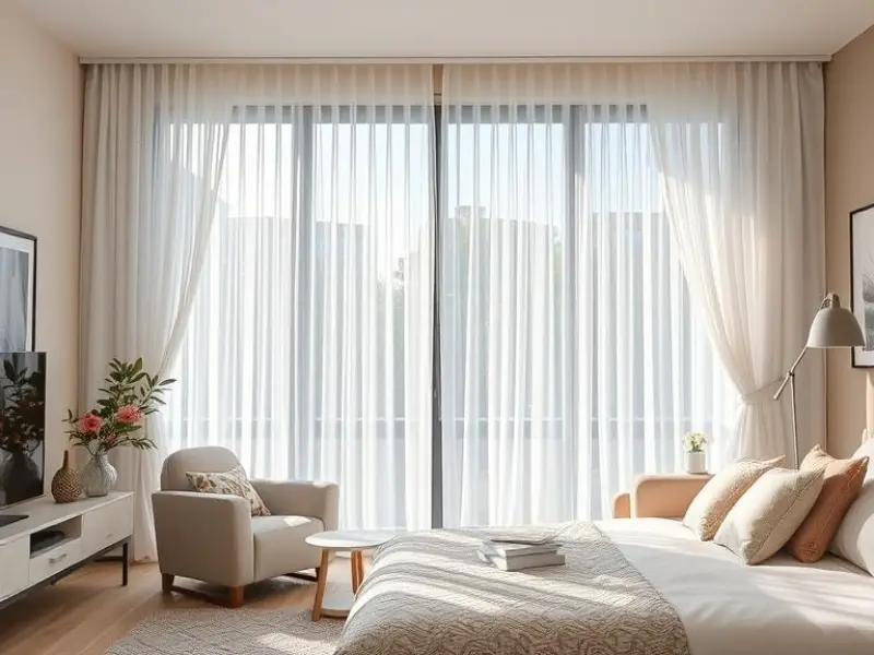 Sheer curtains in Qatar